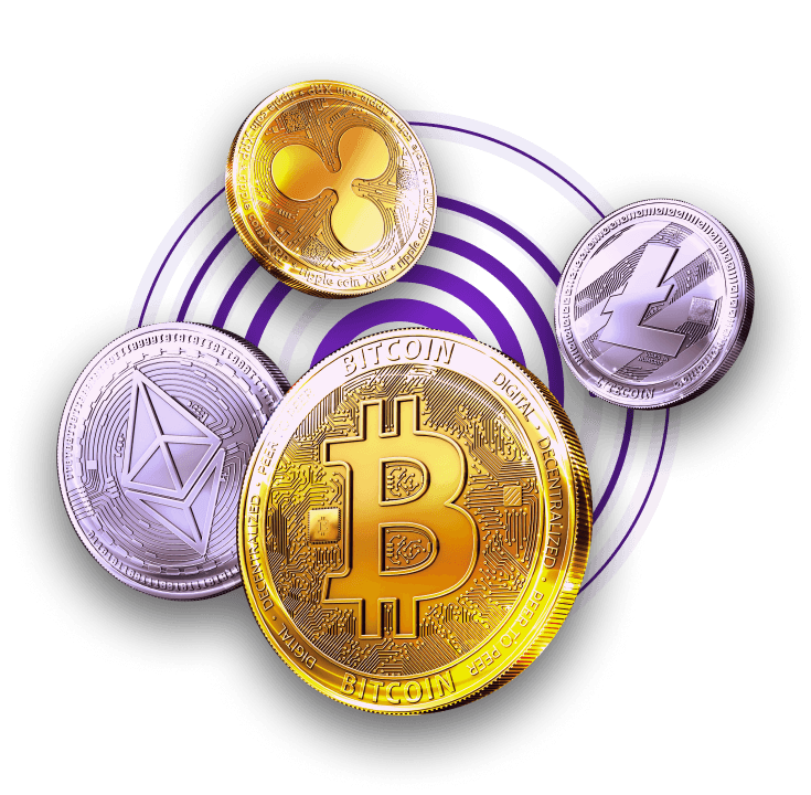 RivaTrade dark-version Cryptocurrencies market card image